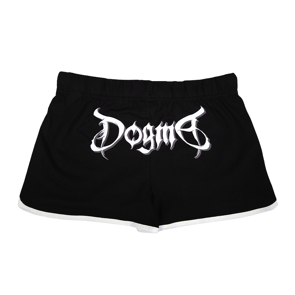 Dogma Booty Shorts - Black/White