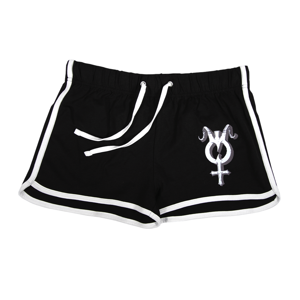 Dogma Booty Shorts - Black/White