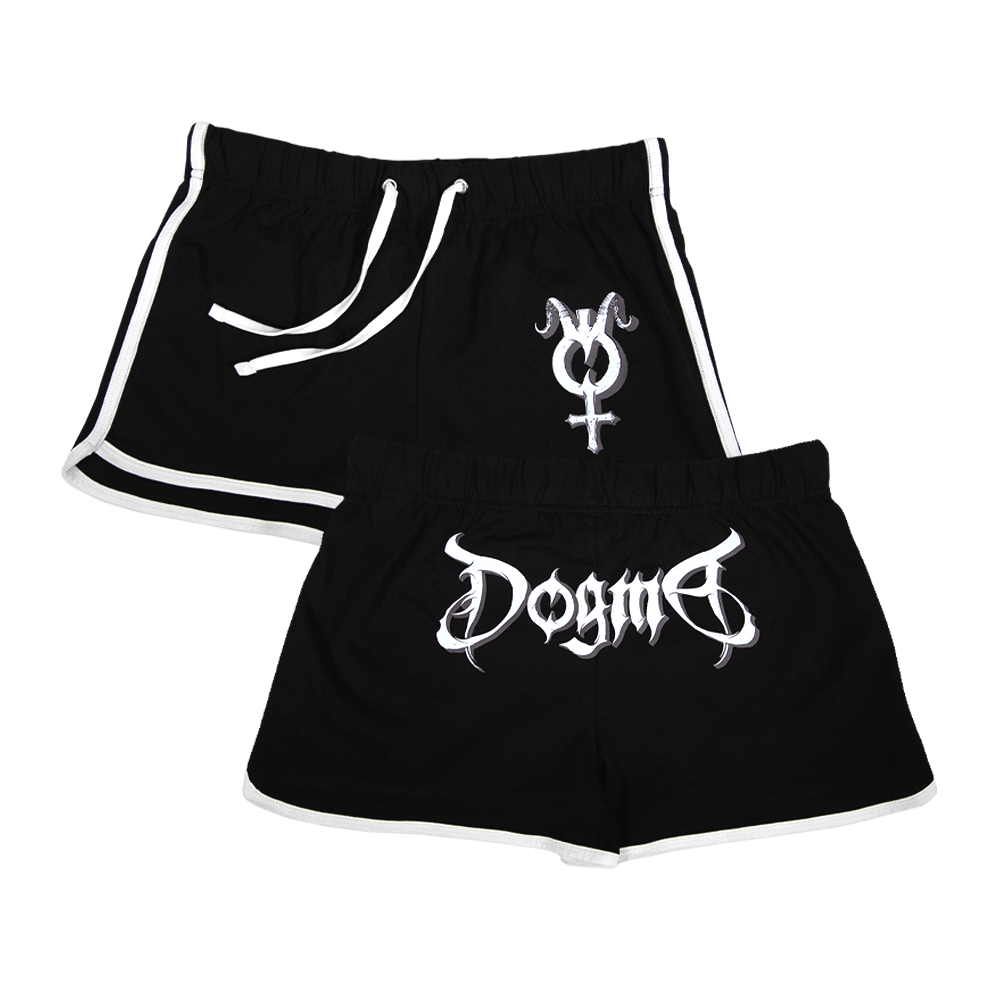 Dogma Booty Shorts - Black/White