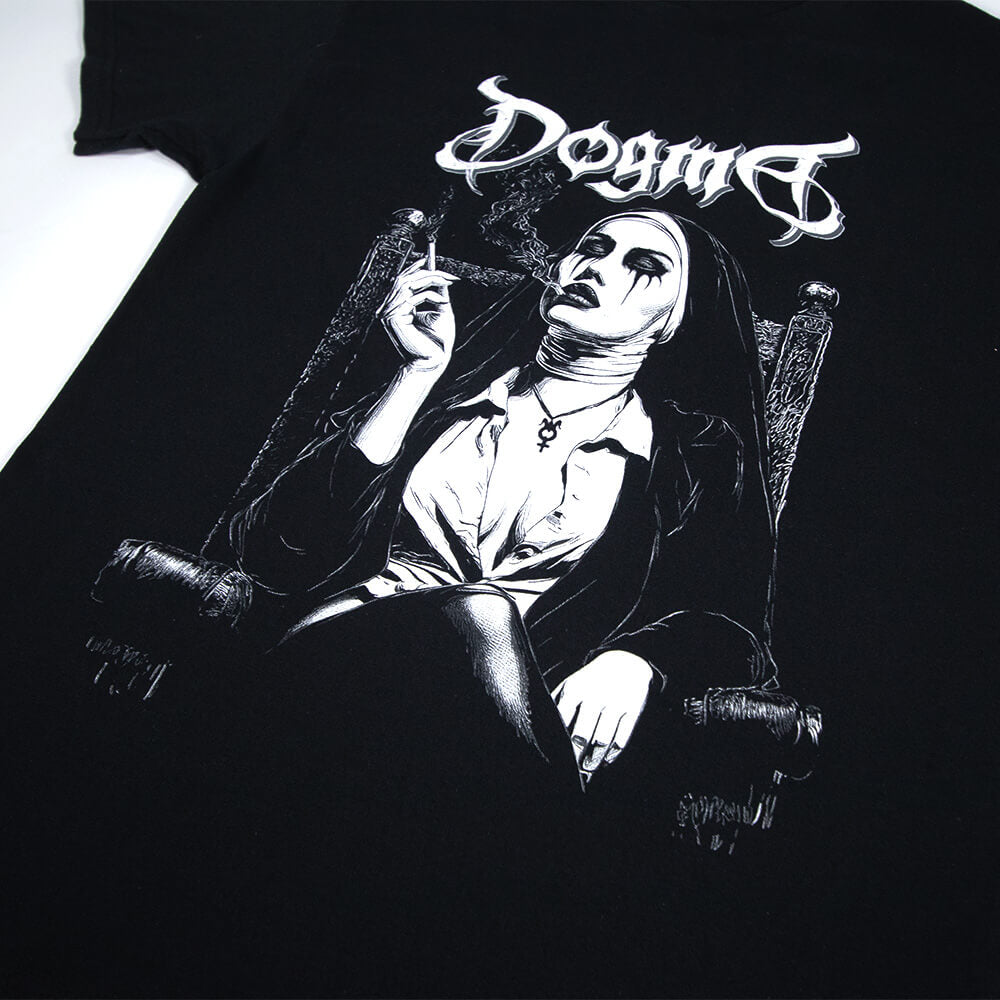 Smoking Nun Tour Tee - Black
