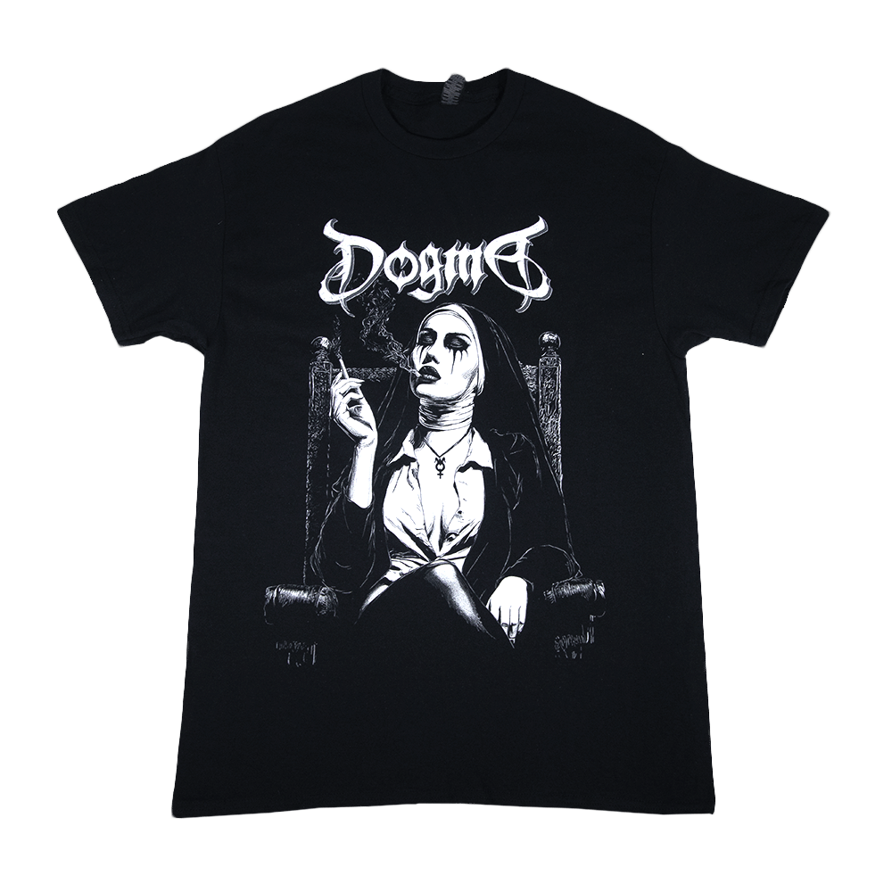 Smoking Nun Tour Tee - Black