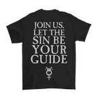 Crimson Stairs Tee - Black