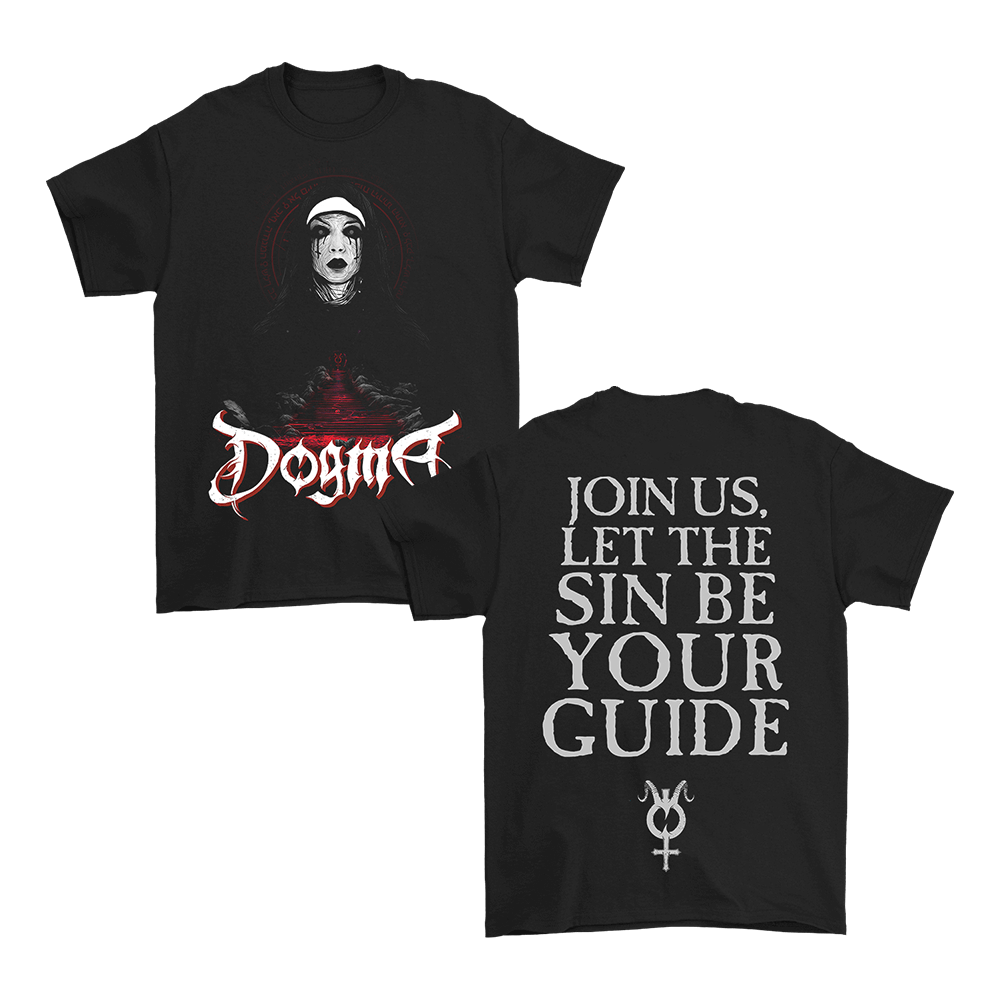 Crimson Stairs Tee - Black