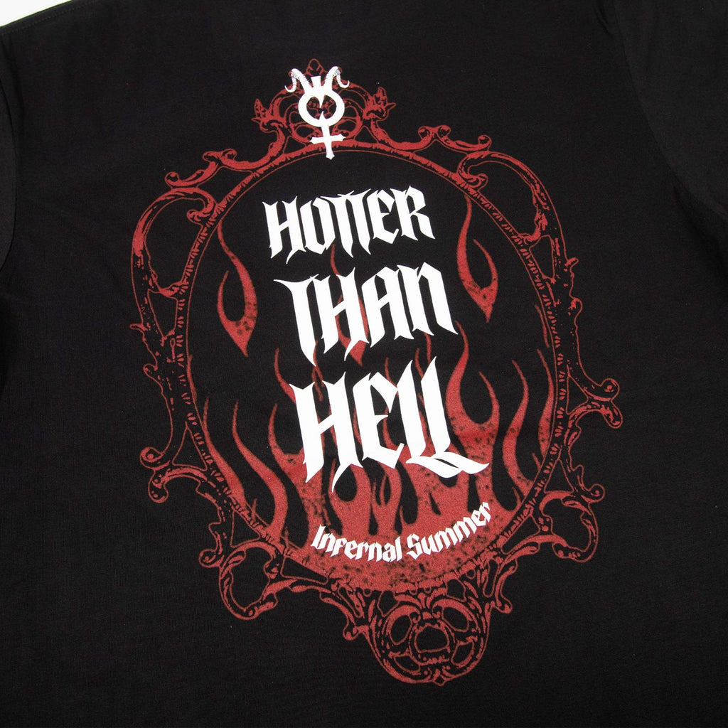 Hotter Than Hell Tee - Red/Black