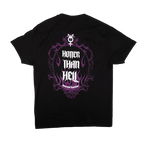 Hotter Than Hell Tee - Purple/Black