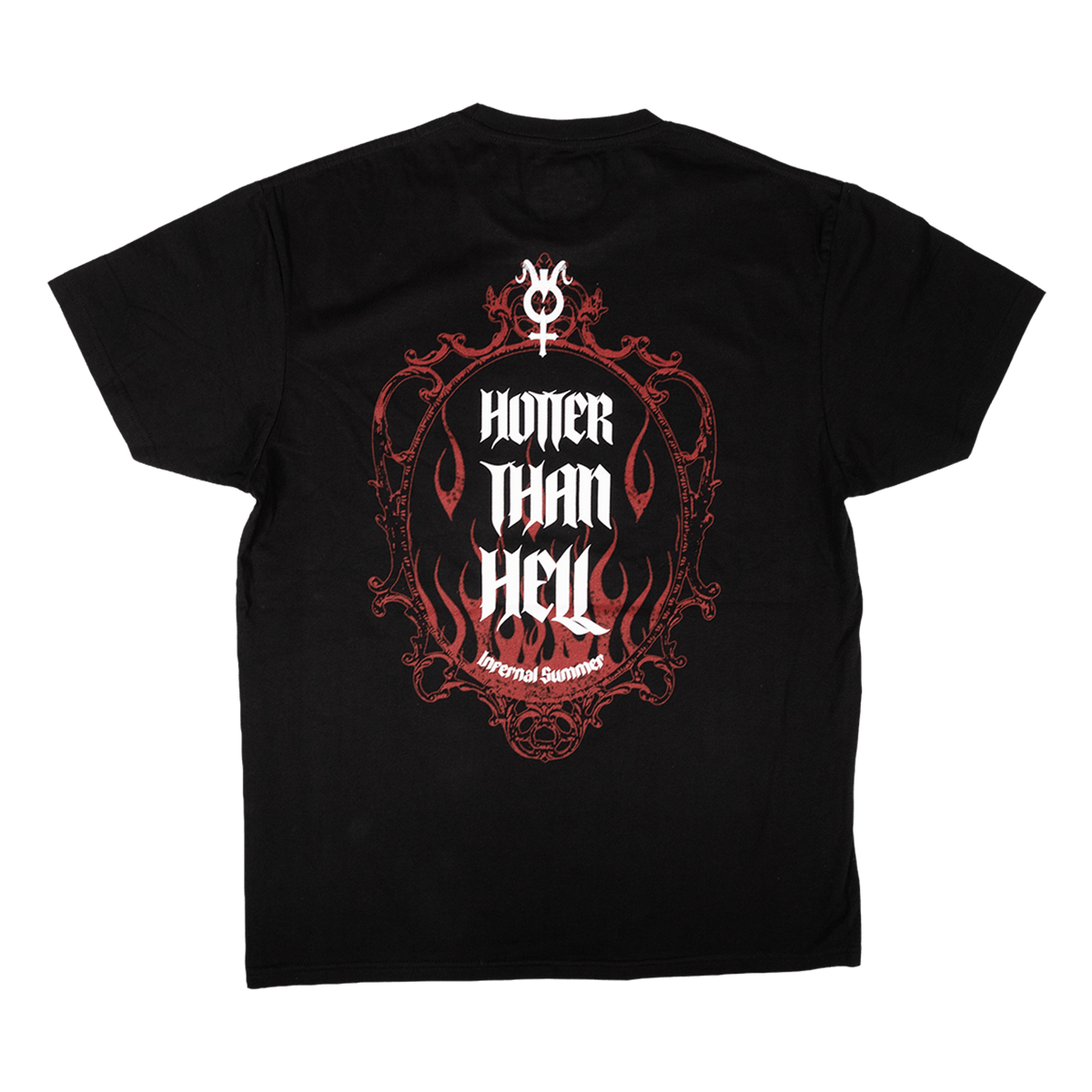 Hotter Than Hell Tee - Red/Black