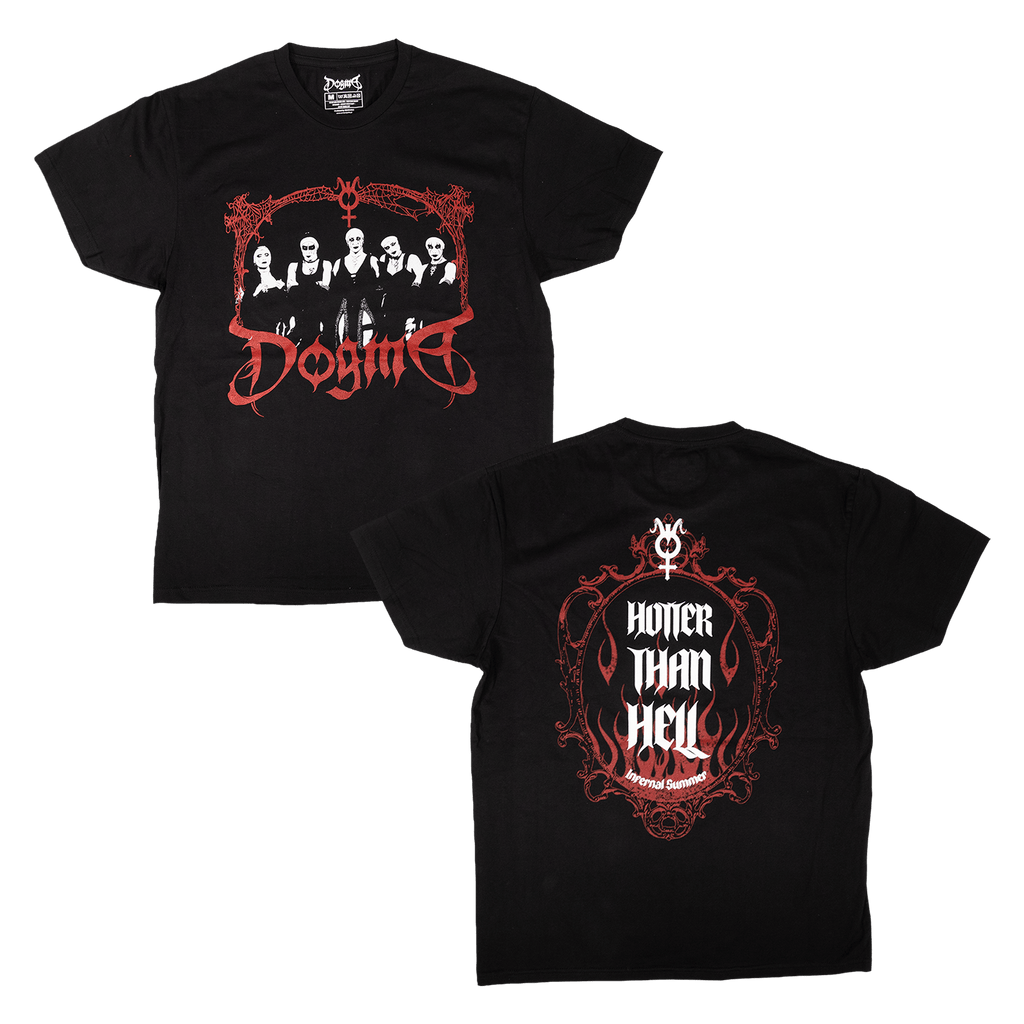 Hotter Than Hell Tee - Red/Black