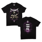Hotter Than Hell Tee - Purple/Black