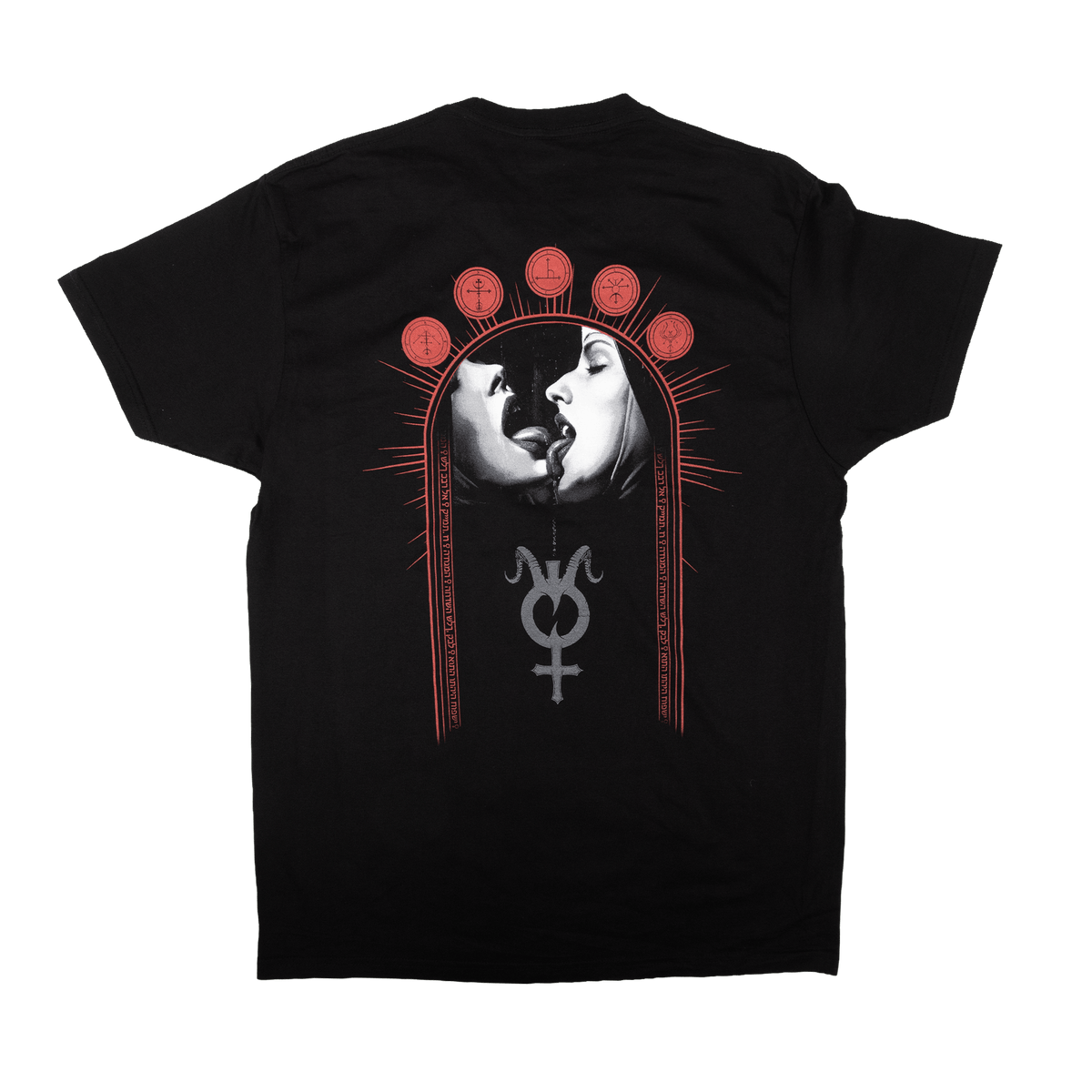 Mouth Tee - Red/Black