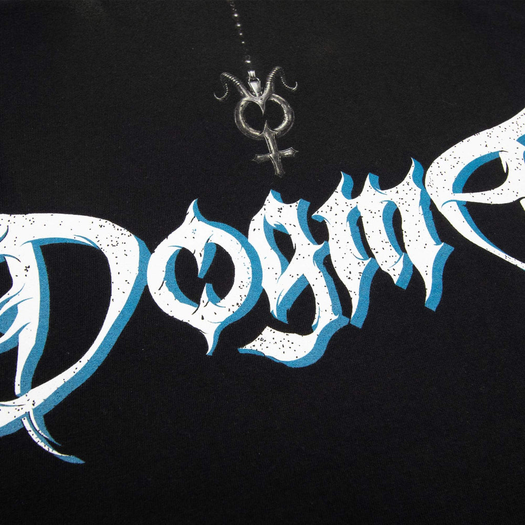 Mouth Tee - Blue/Black