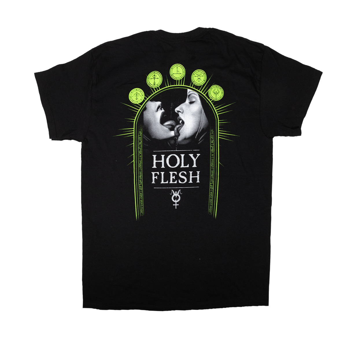 Green Nun Tee - Black