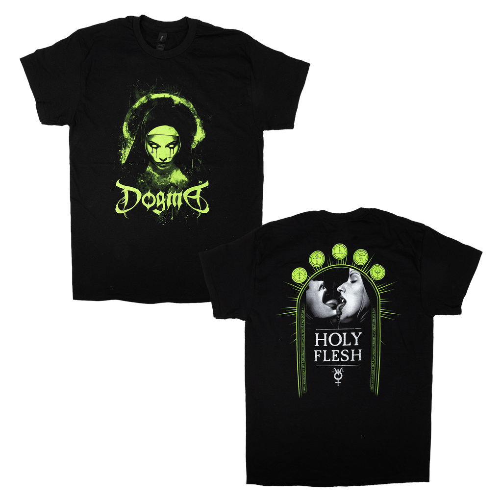 Green Nun Tee - Black