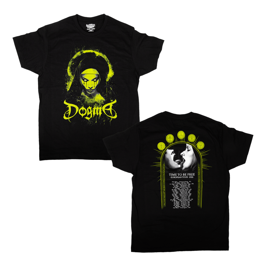Green Nun EU Tour 26 Tee - Black