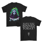 Green Sin Tee - Black
