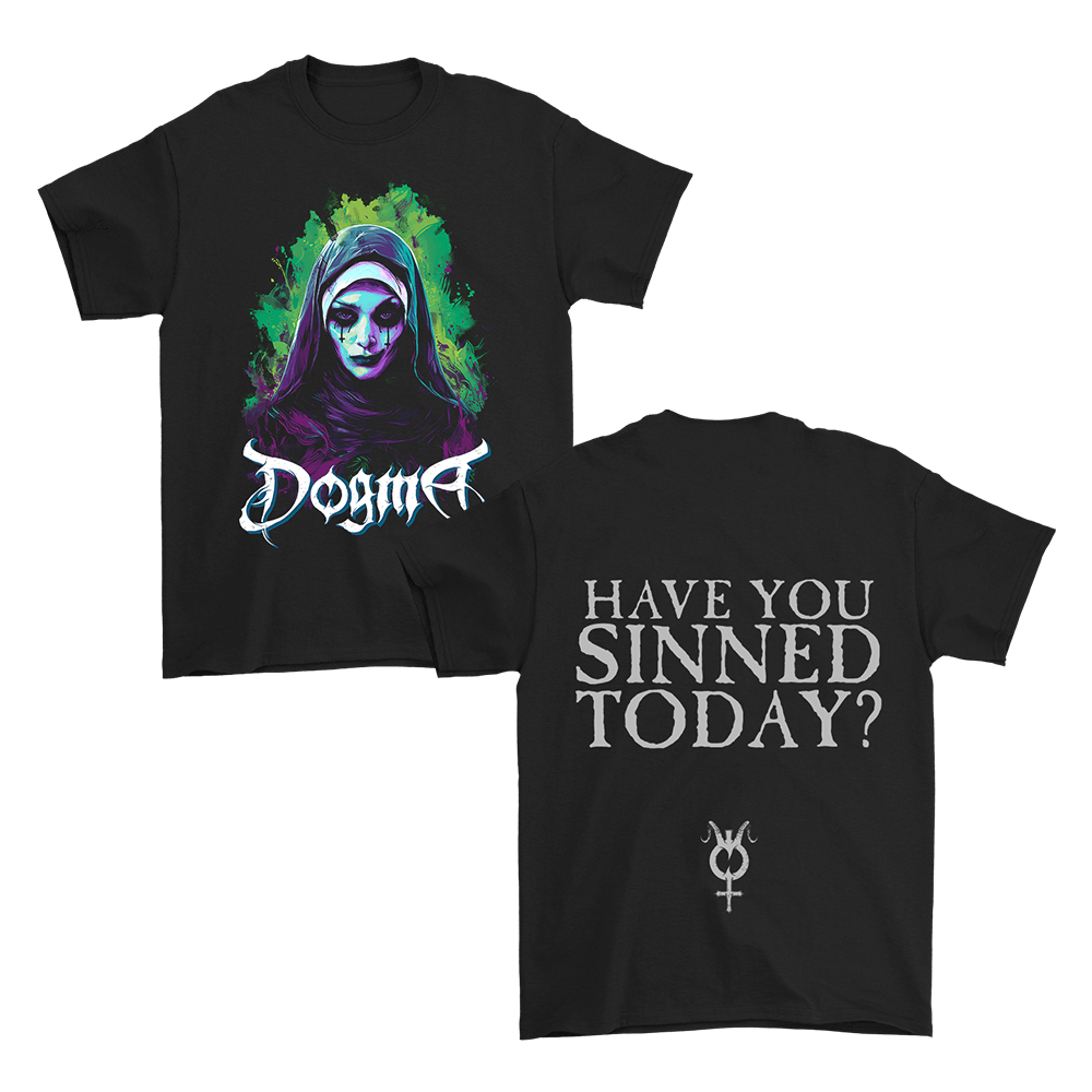 Green Sin Tee - Black